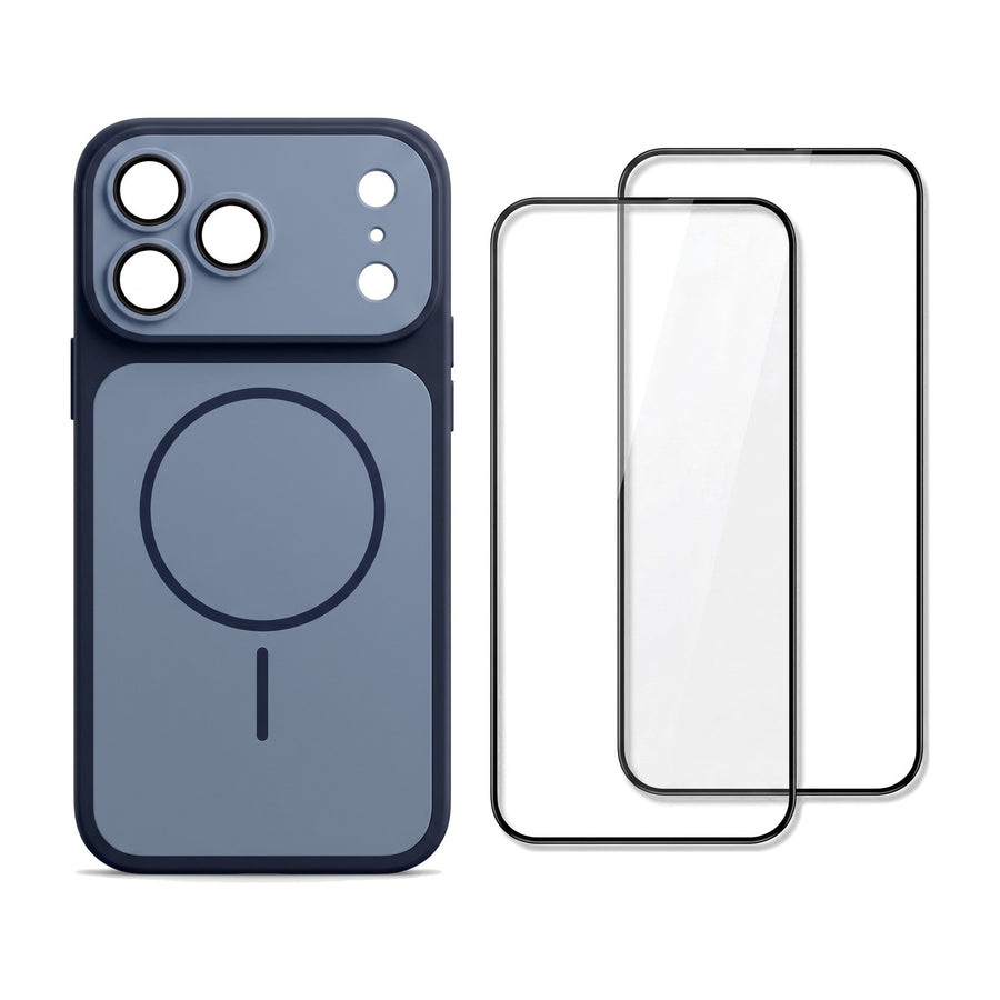 Set für iPhone 18 Pro Max: Hülle in Schwarz und 2 Schutzgläser