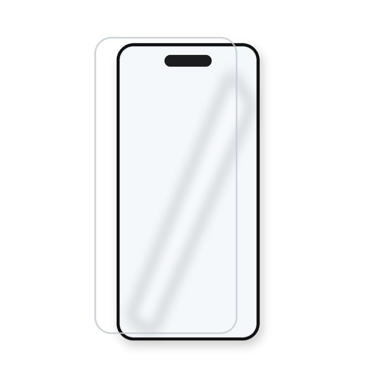 Schutzglas 9H, 2 Stück, kompatibel mit iPhone 18 Pro
