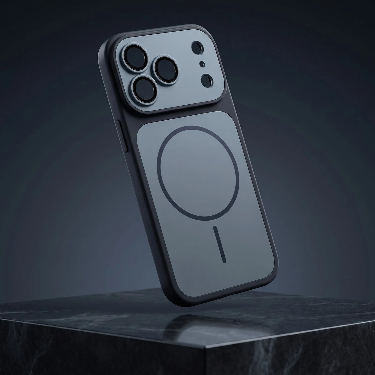 Hülle für iPhone 18 Pro in Schwarz – Produktfoto im Studio